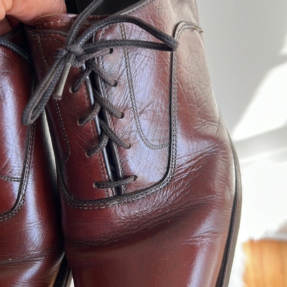 Crown Imperial brown leather shoes 9D